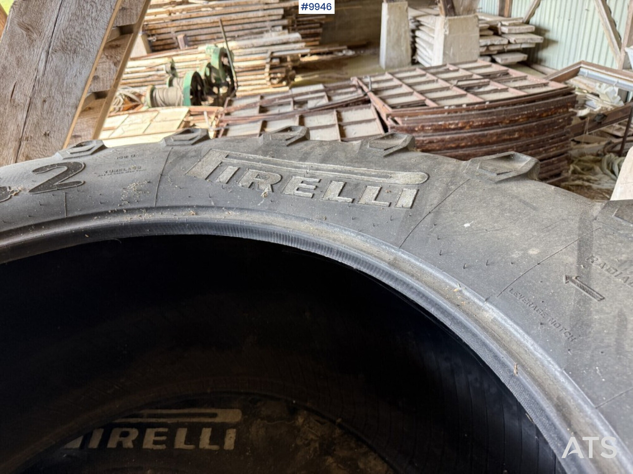 2 tires for tractor Pirelli 650/65R42 - Pneu pour Tracteur agricole: photos 5 2 tires for tractor Pirelli 650/65R42 - Pneu pour Tracteur agricole: photos 5