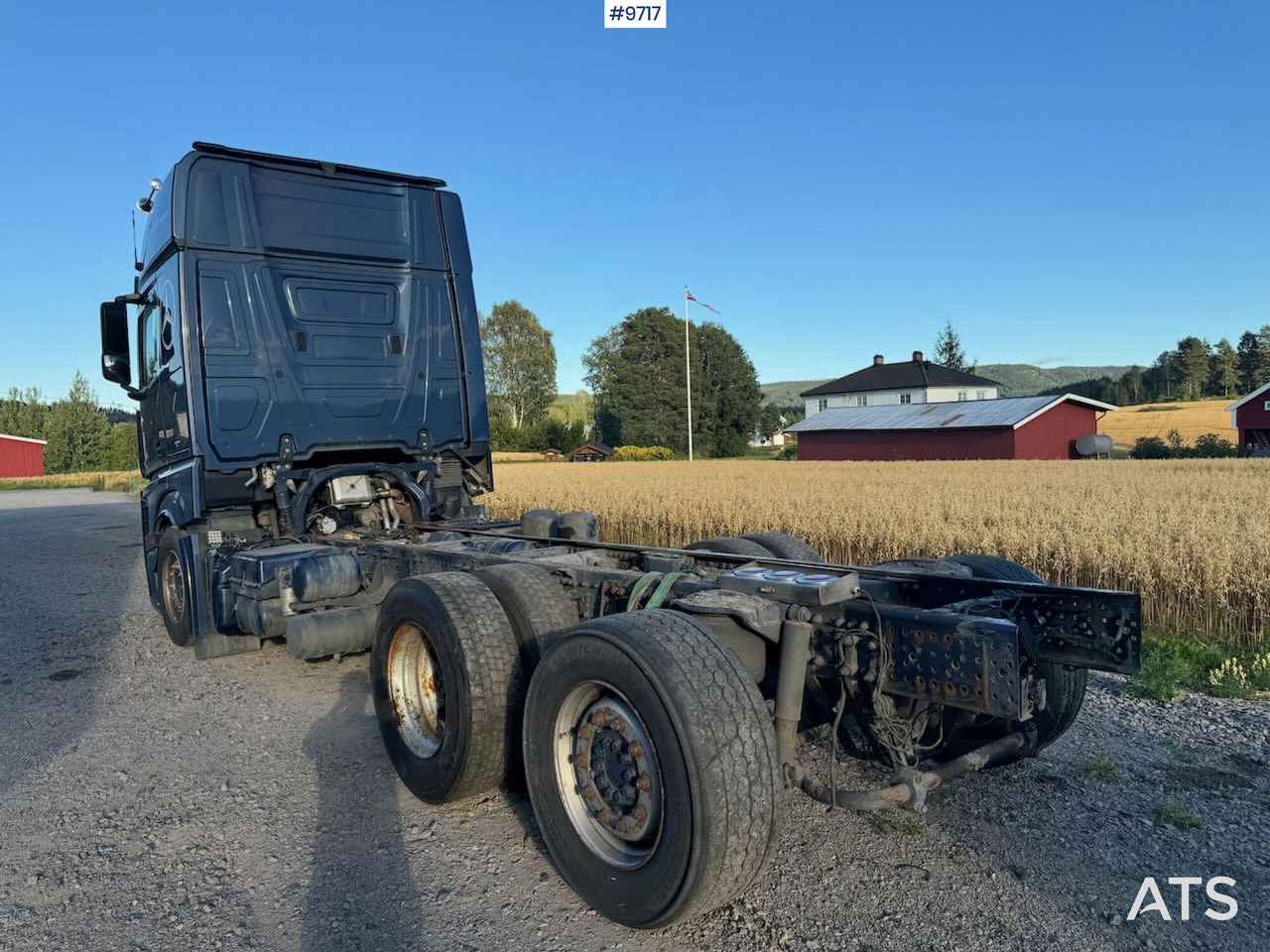 2014 Mercedes Actros 2551 Chassis. Rep object. - Châssis cabine: photos 3 2014 Mercedes Actros 2551 Chassis. Rep object. - Châssis cabine: photos 3