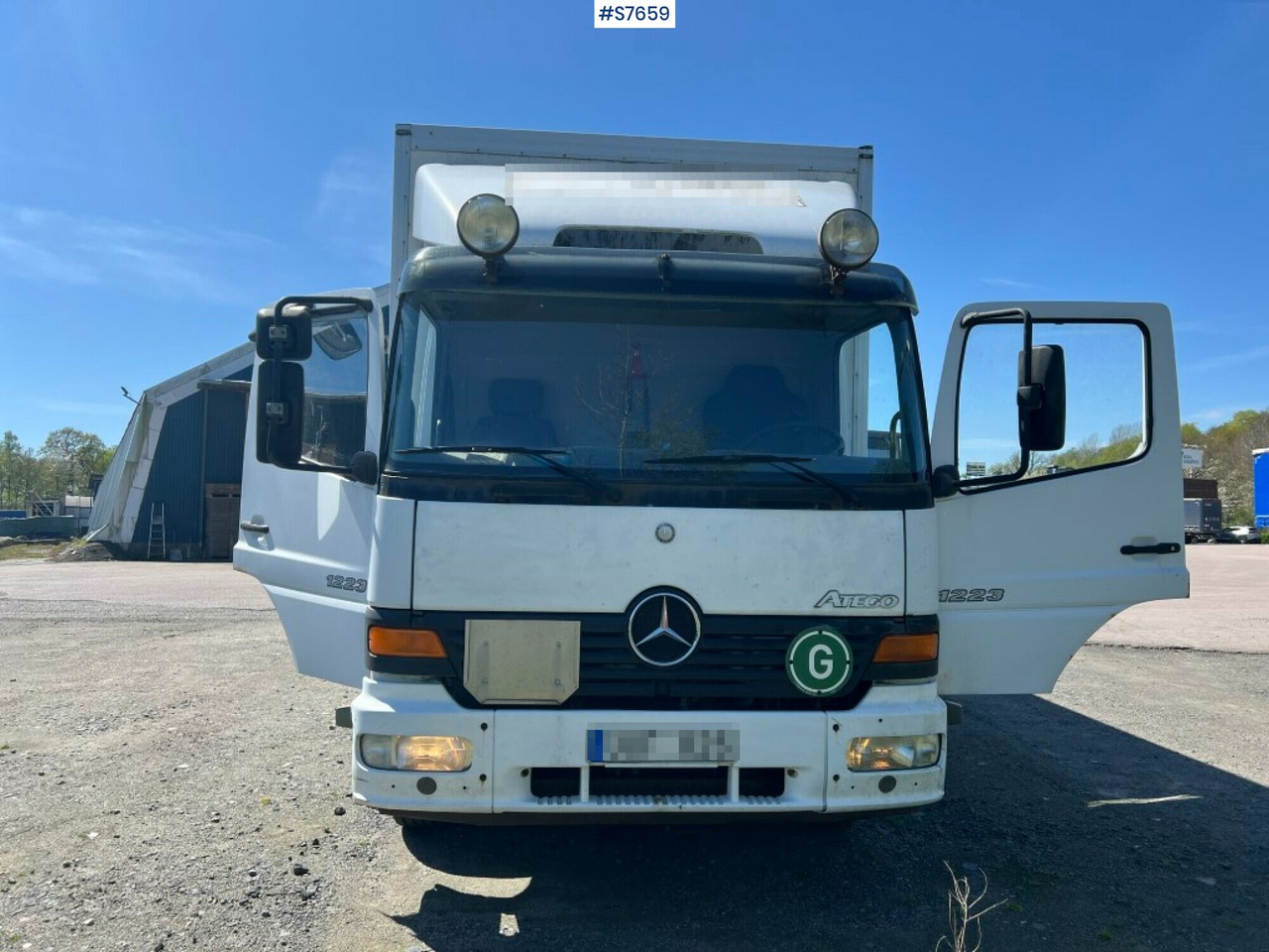 Box Truck Mercedes Benz Atego 1223, See videos - Camion fourgon: photos 2 Box Truck Mercedes Benz Atego 1223, See videos - Camion fourgon: photos 2
