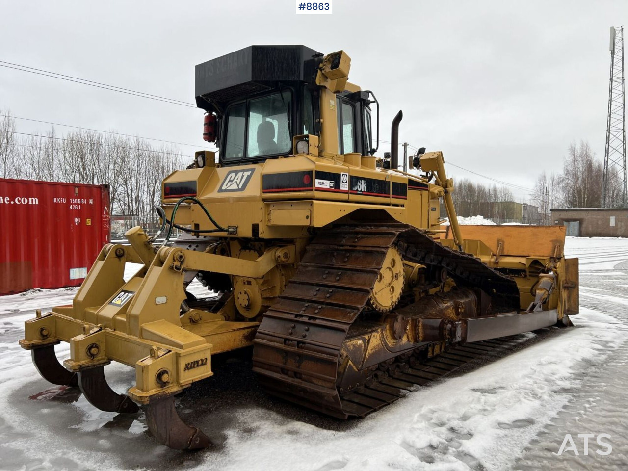 Bulldozer CAT D6R LPG III crawler dozer: photos 10