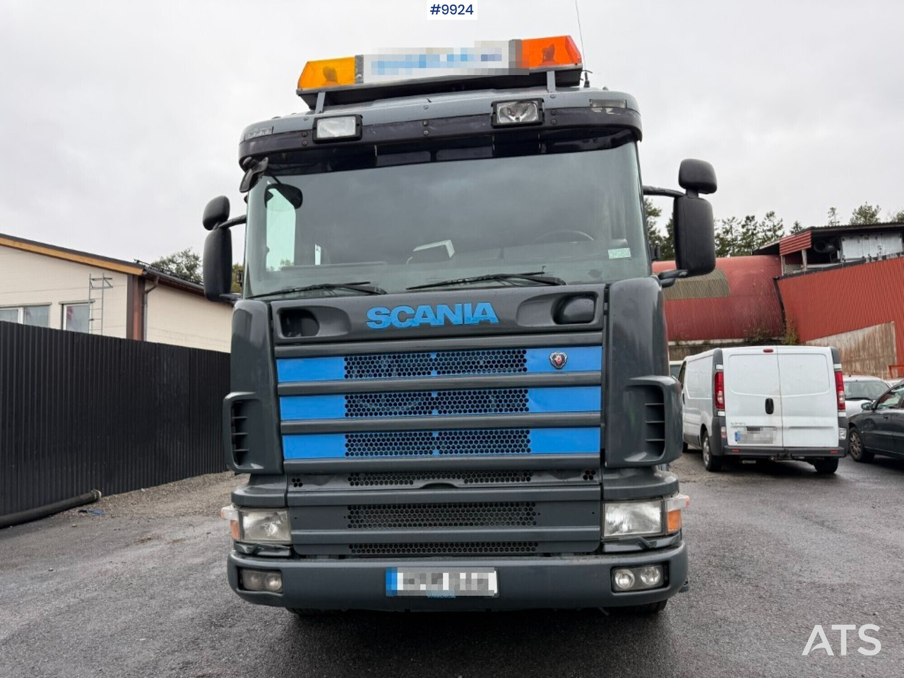 Dry vacuum loader Scania R114 8x4 - Camion vidangeur: photos 2 Dry vacuum loader Scania R114 8x4 - Camion vidangeur: photos 2