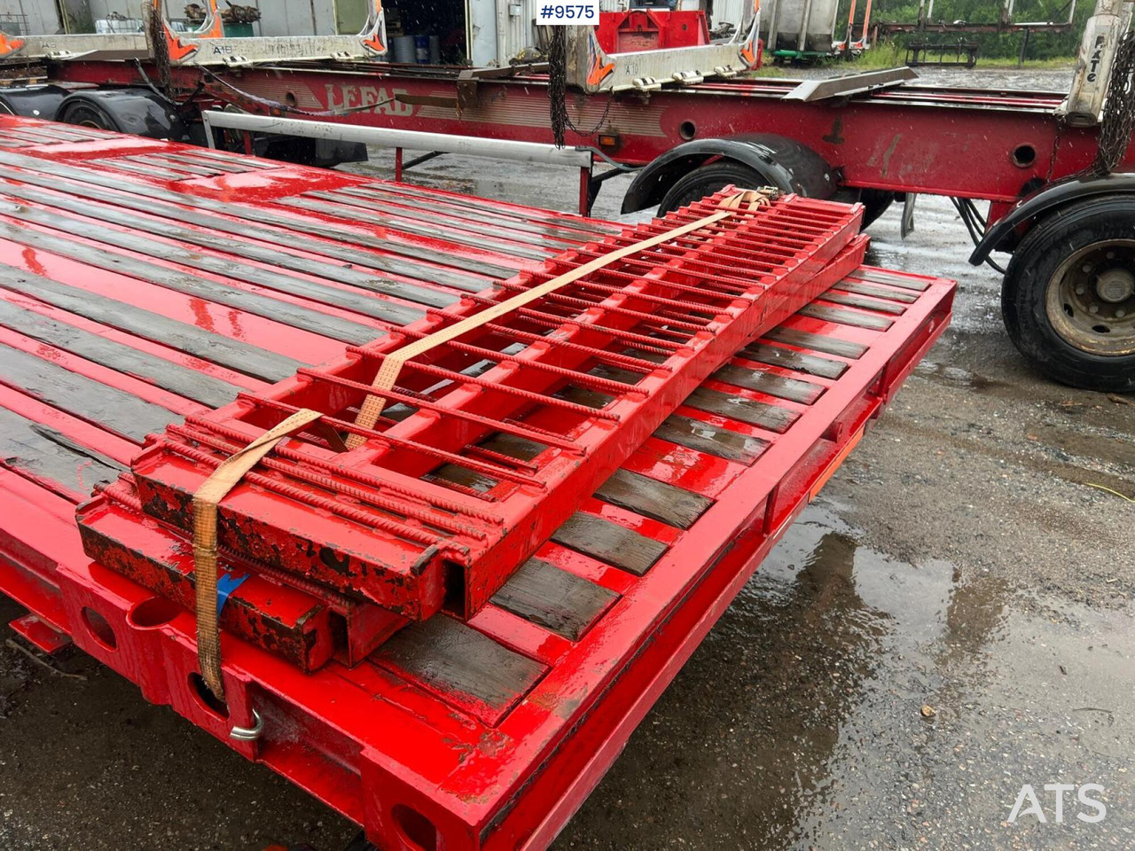 Flatbed trailer PACTON - Remorque plateau: photos 4 Flatbed trailer PACTON - Remorque plateau: photos 4