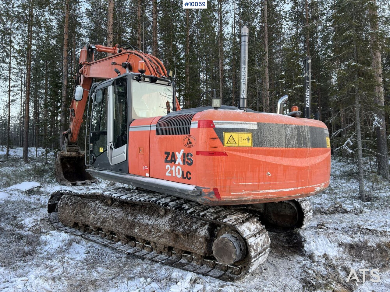 Hitachi ZX210LC-3 Excavator with rotor and tooth bucket - Pelle sur chenille: photos 2 Hitachi ZX210LC-3 Excavator with rotor and tooth bucket - Pelle sur chenille: photos 2