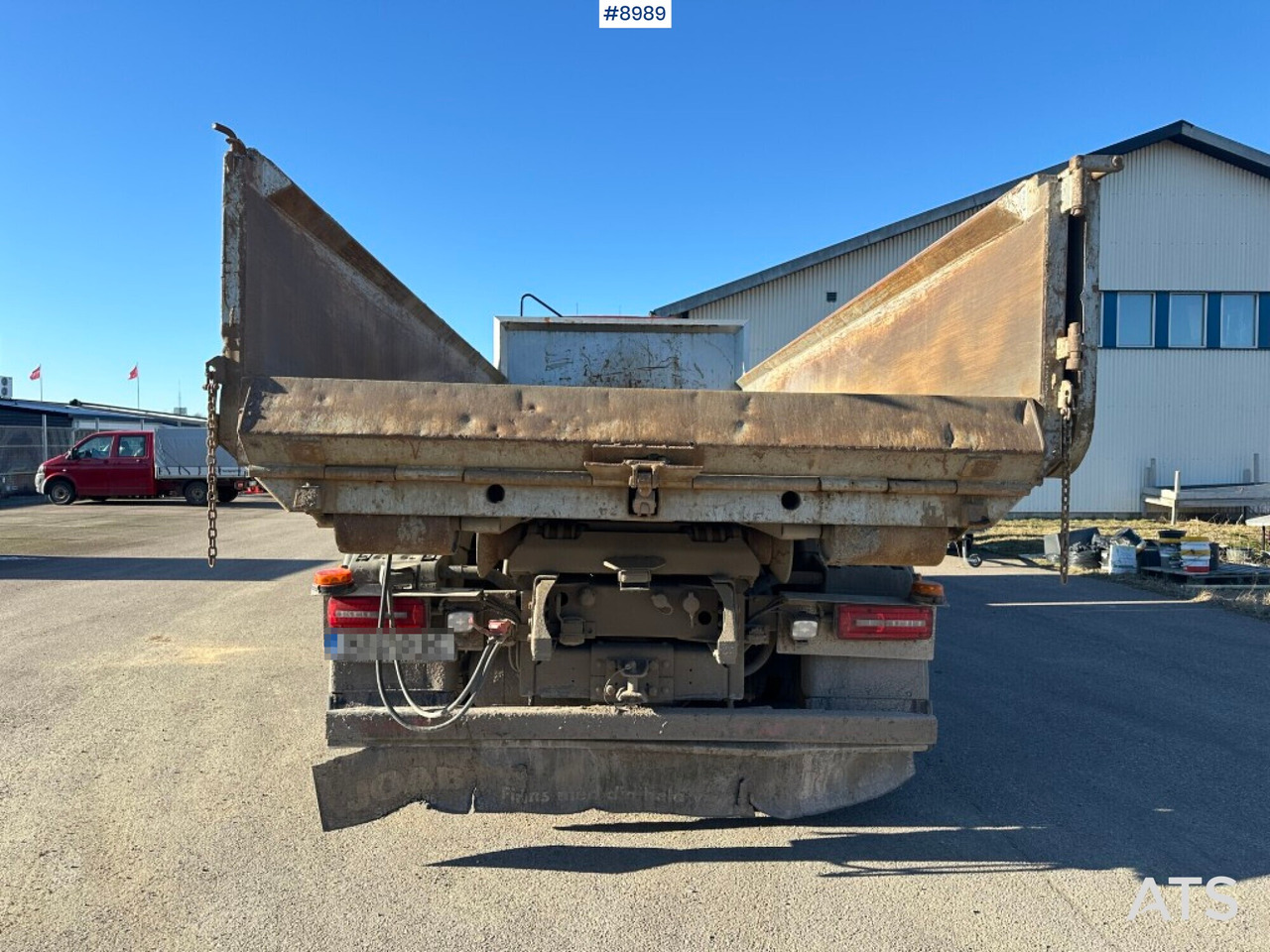 Hook lift MAN TGS 28.430 X2-4 BL with bed - SEE VIDEO - Camion ampliroll: photos 3 Hook lift MAN TGS 28.430 X2-4 BL with bed - SEE VIDEO - Camion ampliroll: photos 3