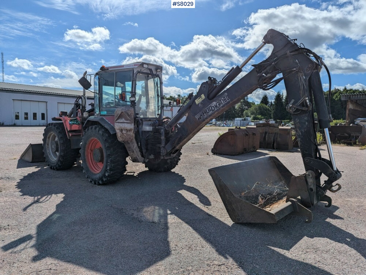 Huddig 1160 Backhoe loader - SEE VIDEO — crédit-bail Huddig 1160 Backhoe loader - SEE VIDEO: photos 8