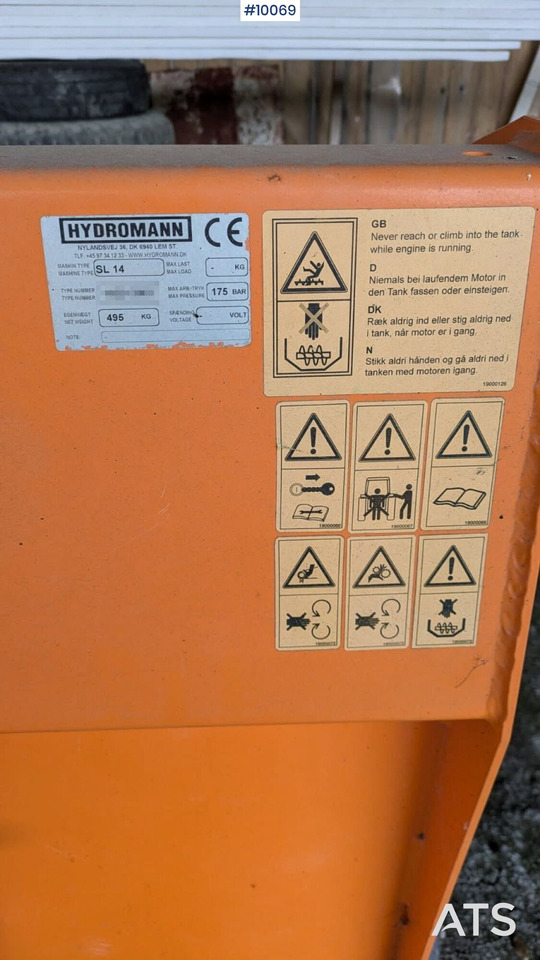 Hydromann SL 14 sand spreader for agricultural tractors - Epandeur de sable: photos 5 Hydromann SL 14 sand spreader for agricultural tractors - Epandeur de sable: photos 5