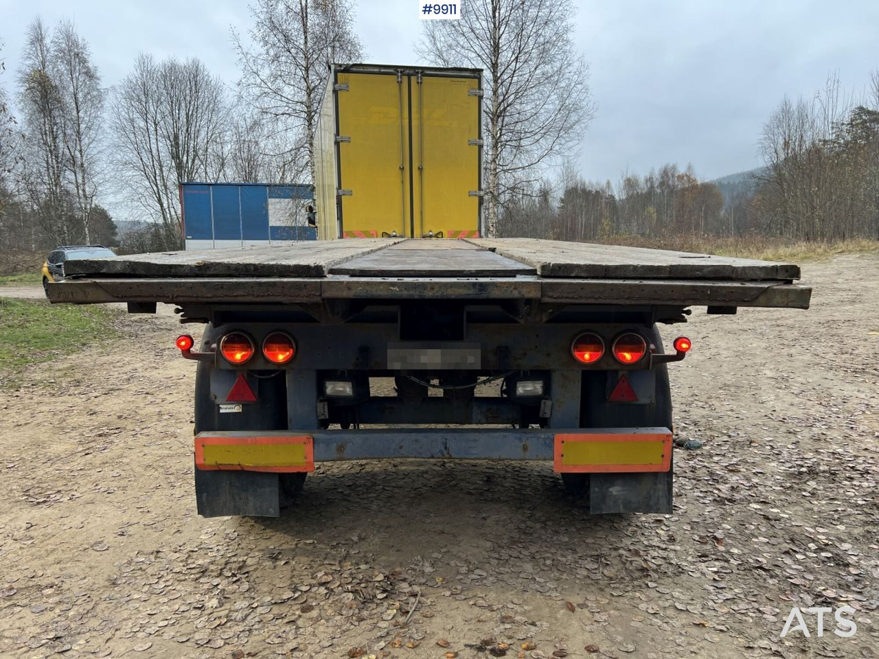 KRONE AZW 20E Container trailer with interchangeable body - Remorque plateau: photos 5 KRONE AZW 20E Container trailer with interchangeable body - Remorque plateau: photos 5