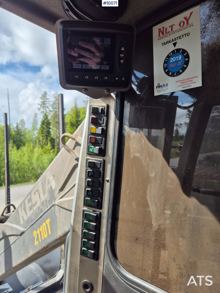 Grue auxiliaire Kesla 2110T timber crane (VIDEO): photos 20 Grue auxiliaire Kesla 2110T timber crane (VIDEO): photos 20