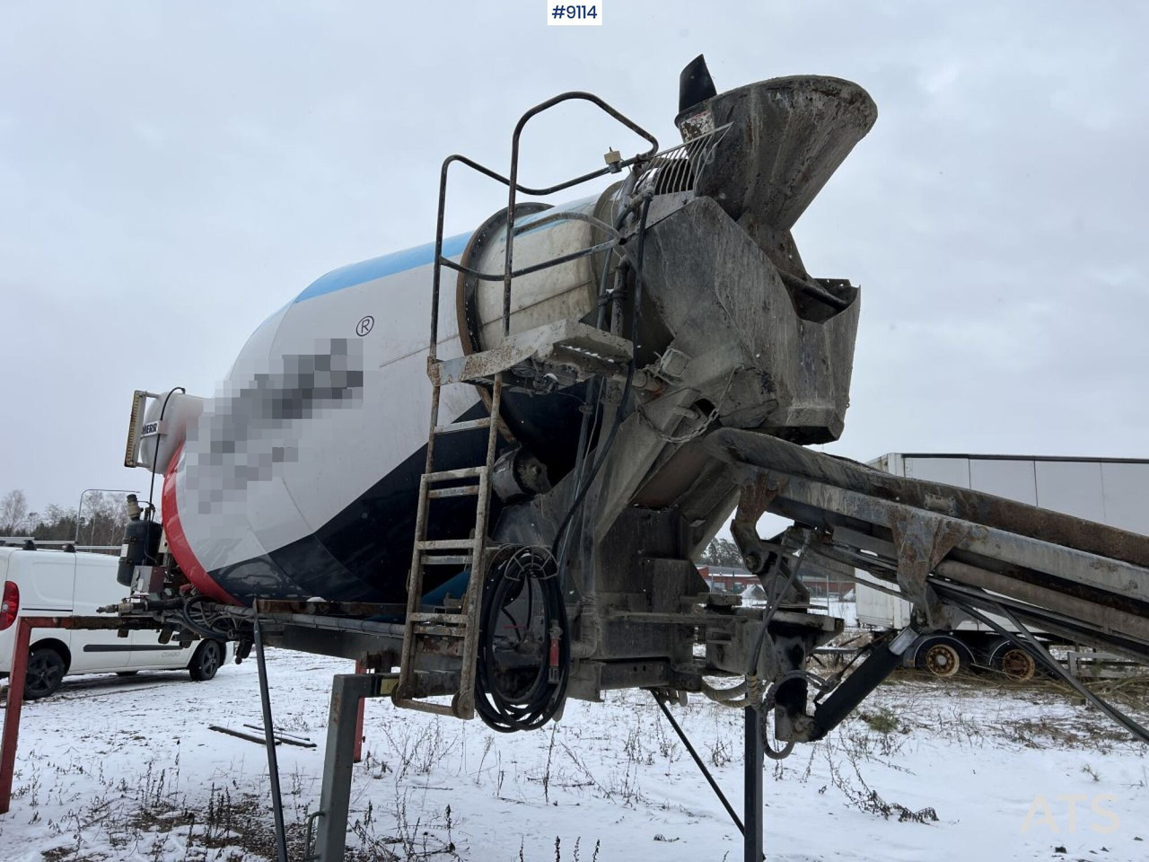 Liebherr Concrete Mixer at Laxoram - Tambour malaxeur: photos 4 Liebherr Concrete Mixer at Laxoram - Tambour malaxeur: photos 4