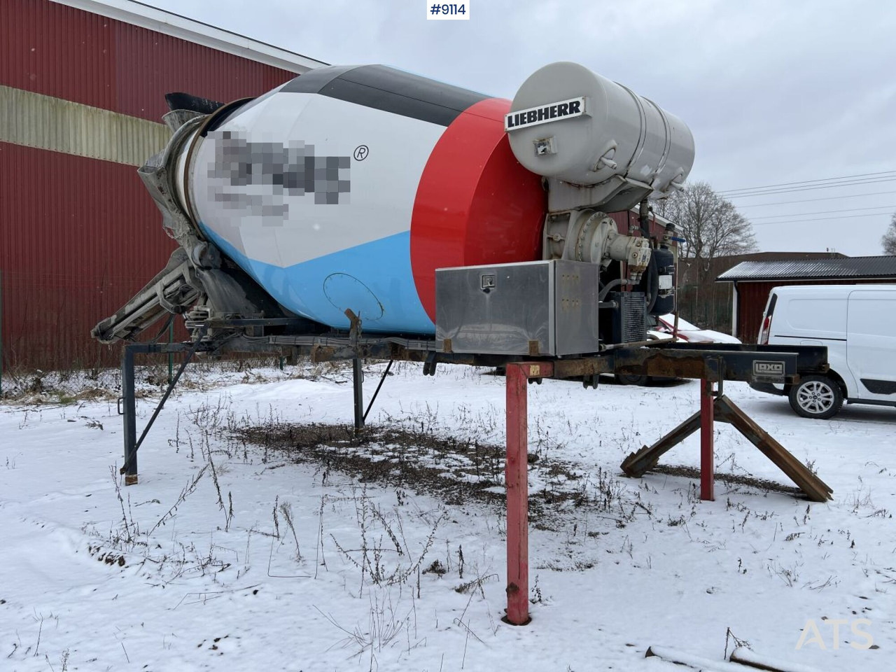 Liebherr Concrete Mixer at Laxoram - Tambour malaxeur: photos 2 Liebherr Concrete Mixer at Laxoram - Tambour malaxeur: photos 2