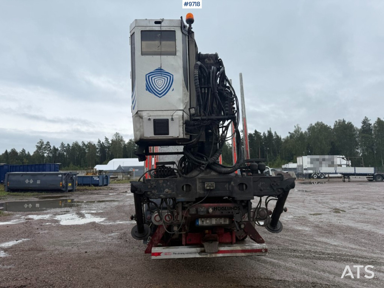 Log truck Scania R520 with crane - Camion grumier, Camion grue: photos 4 Log truck Scania R520 with crane - Camion grumier, Camion grue: photos 4