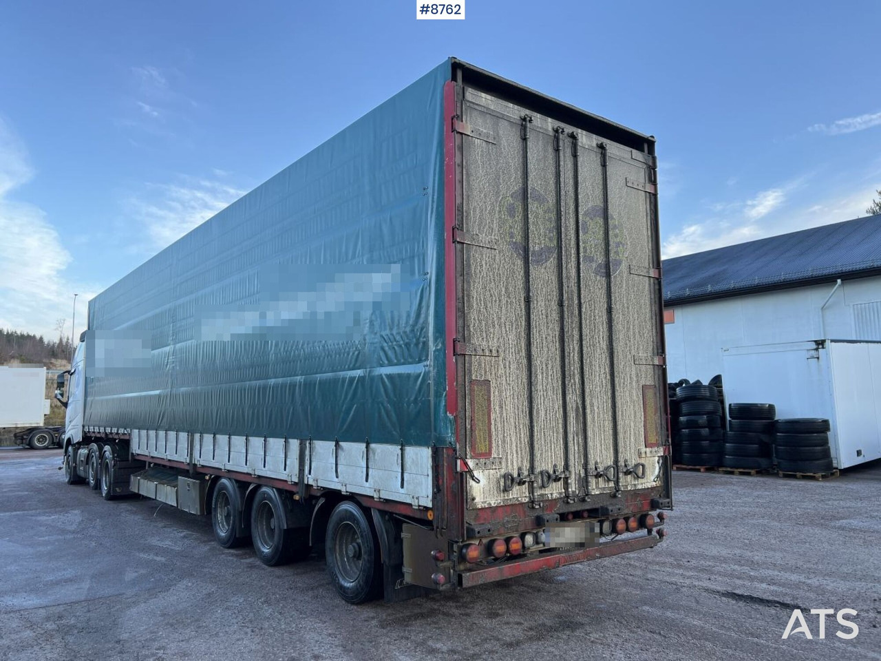 NARKO S8ZP42A19 Canopy trailer (SE VIDEO) - Semi-remorque rideaux coulissants: photos 3 NARKO S8ZP42A19 Canopy trailer (SE VIDEO) - Semi-remorque rideaux coulissants: photos 3