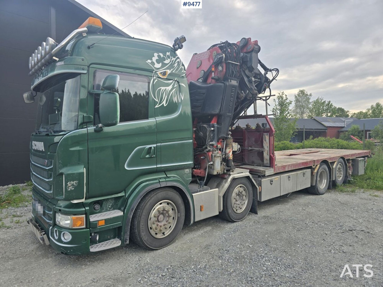 Scania Crane Truck Fassi F950XP and Trailer - Camion grue: photos 1 Scania Crane Truck Fassi F950XP and Trailer - Camion grue: photos 1