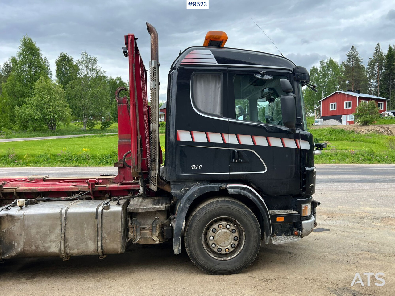 Scania R164 Tridem Hooklift - Camion ampliroll: photos 4 Scania R164 Tridem Hooklift - Camion ampliroll: photos 4