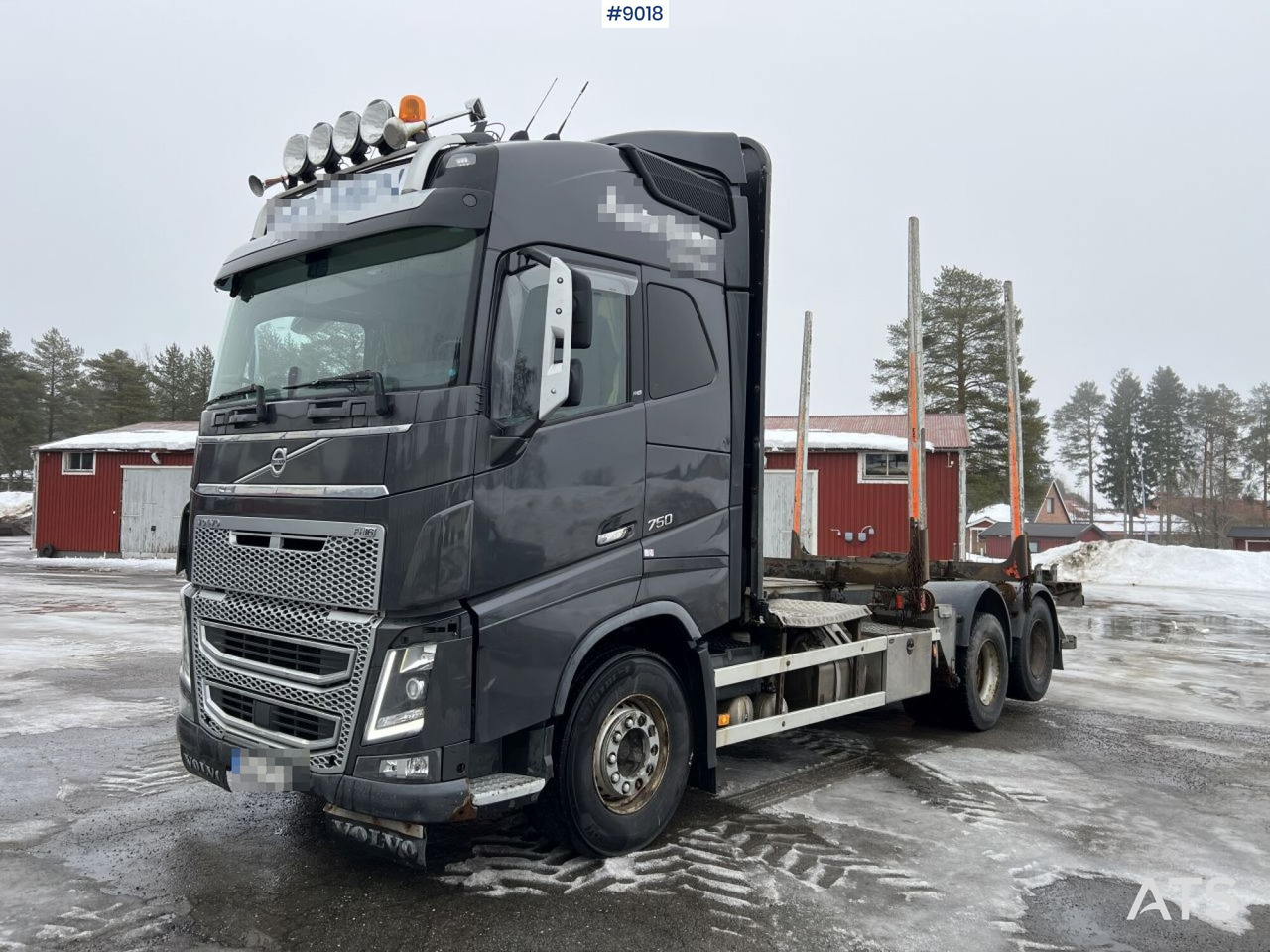 Timber Truck Volvo FH 16 6*4 (SEE VIDEO) - Camion grumier: photos 1 Timber Truck Volvo FH 16 6*4 (SEE VIDEO) - Camion grumier: photos 1