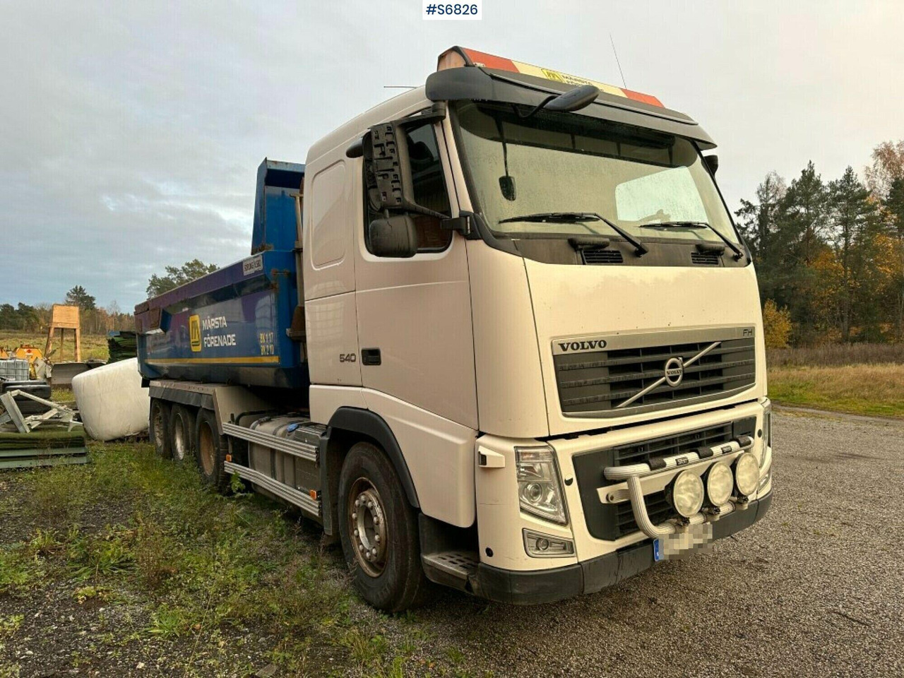 Tipper Volvo FH 540 8X4 - Camion benne: photos 1 Tipper Volvo FH 540 8X4 - Camion benne: photos 1