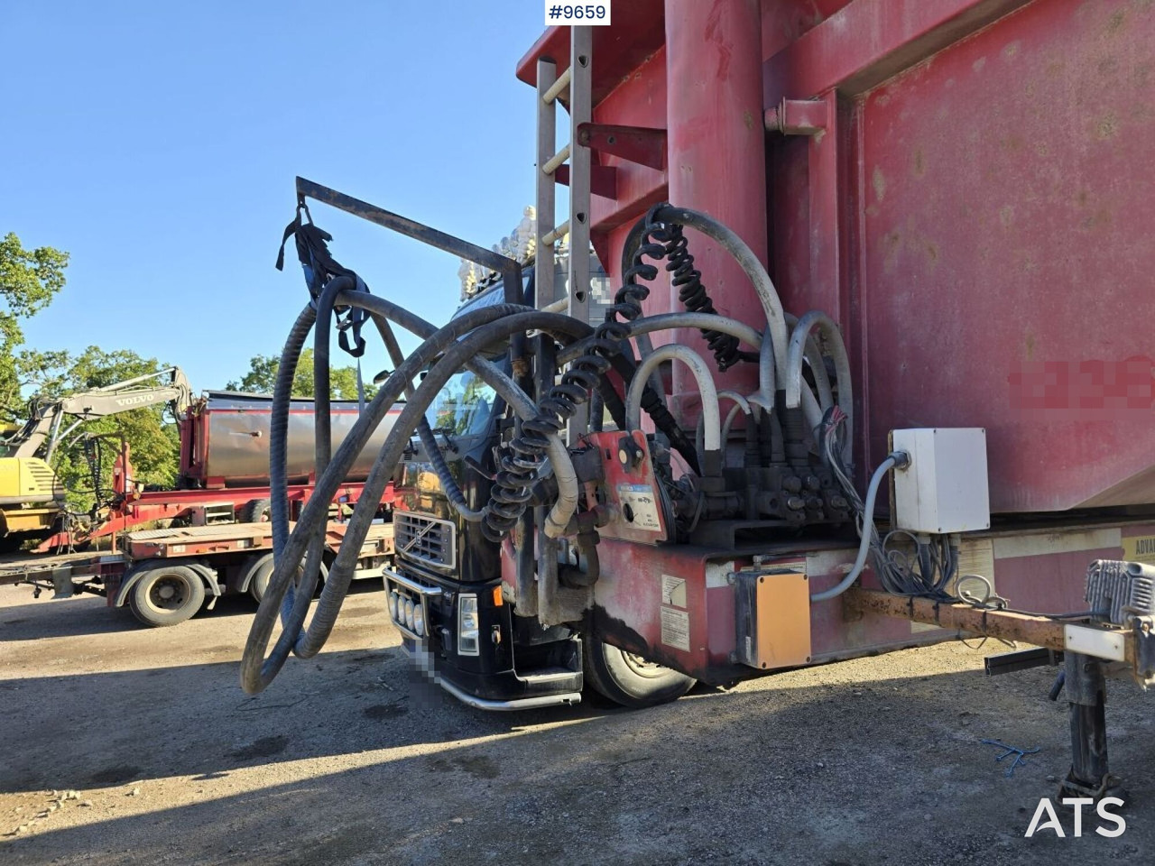 Tipper trailer Damm SE-42T - Semi-remorque benne: photos 3 Tipper trailer Damm SE-42T - Semi-remorque benne: photos 3