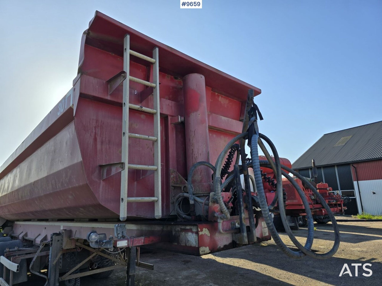 Tipper trailer Damm SE-42T - Semi-remorque benne: photos 4 Tipper trailer Damm SE-42T - Semi-remorque benne: photos 4