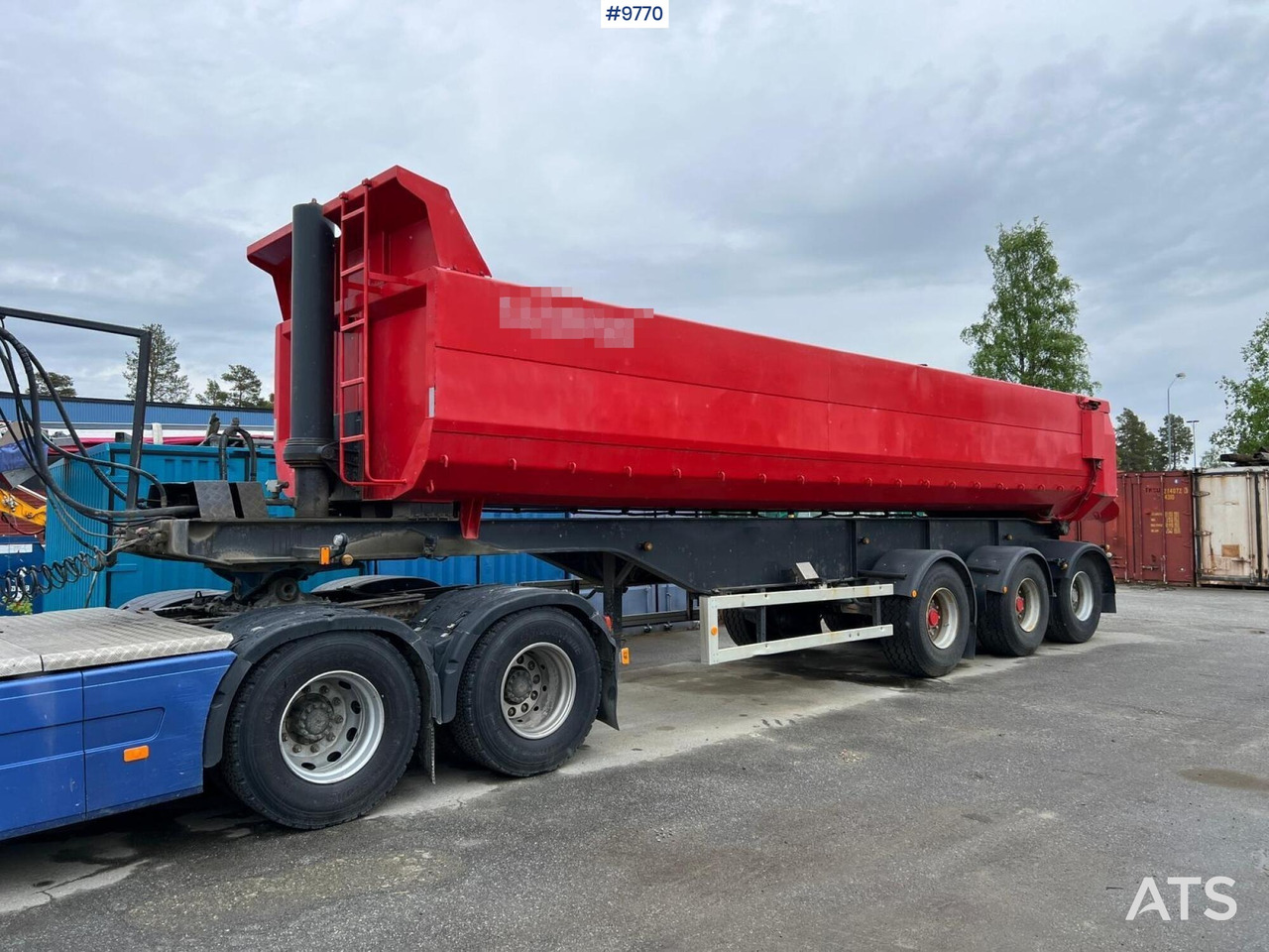 Tipper trailer Kilafors - Semi-remorque benne: photos 1 Tipper trailer Kilafors - Semi-remorque benne: photos 1