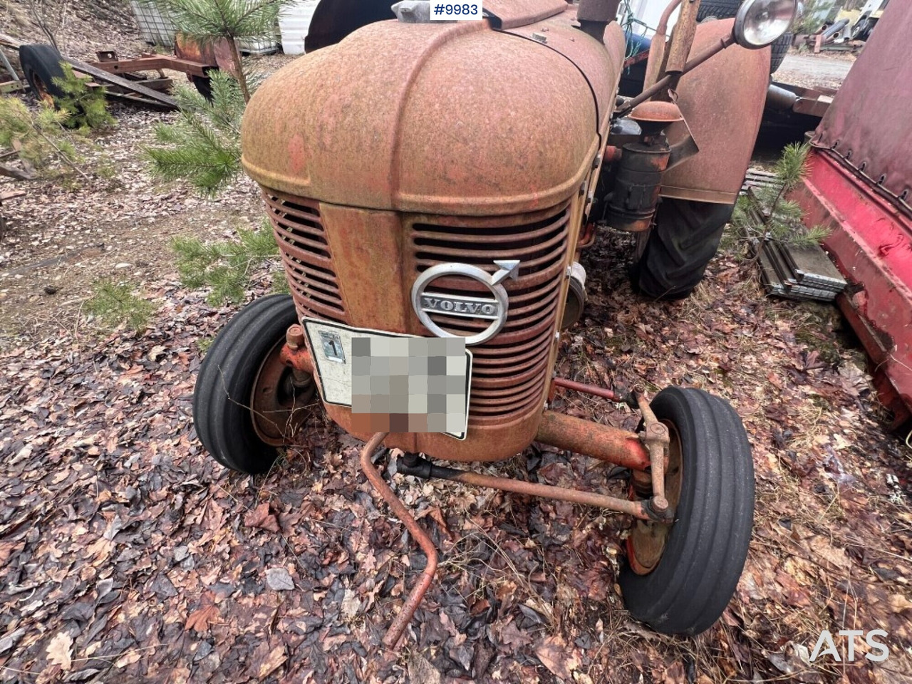 VOLVO BM T22 Reparation object - Tracteur agricole: photos 3 VOLVO BM T22 Reparation object - Tracteur agricole: photos 3