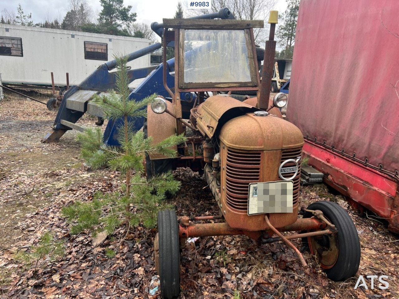 VOLVO BM T22 Reparation object - Tracteur agricole: photos 2 VOLVO BM T22 Reparation object - Tracteur agricole: photos 2