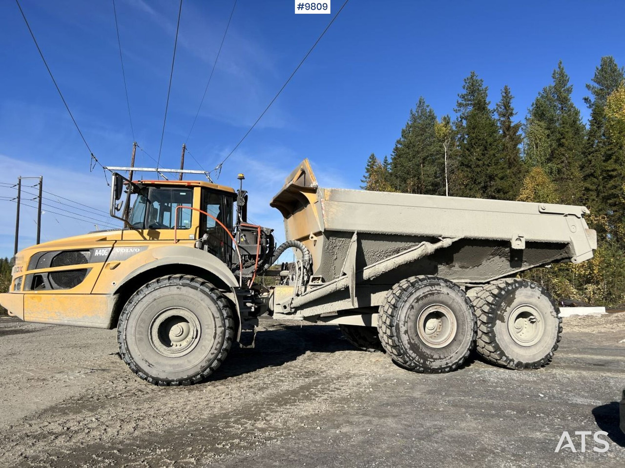 Volvo A40G dump truck - Tombereau articulé: photos 3 Volvo A40G dump truck - Tombereau articulé: photos 3