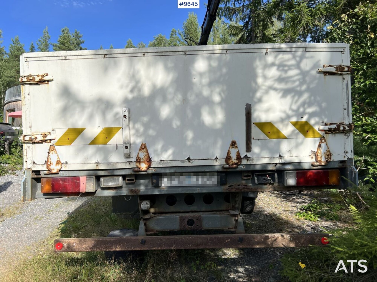 Volvo FL 614 4X2 Crane truck Repair object (VIDEO) — crédit-bail Volvo FL 614 4X2 Crane truck Repair object (VIDEO): photos 17