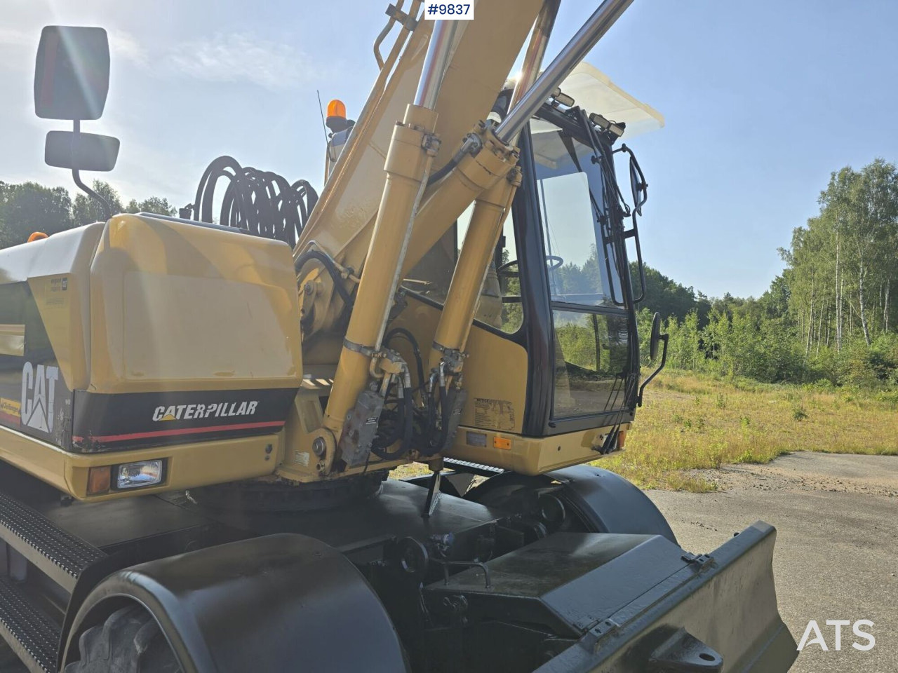 Wheel Excavator CAT M315 (See Video) - Pelle sur pneus: photos 4 Wheel Excavator CAT M315 (See Video) - Pelle sur pneus: photos 4