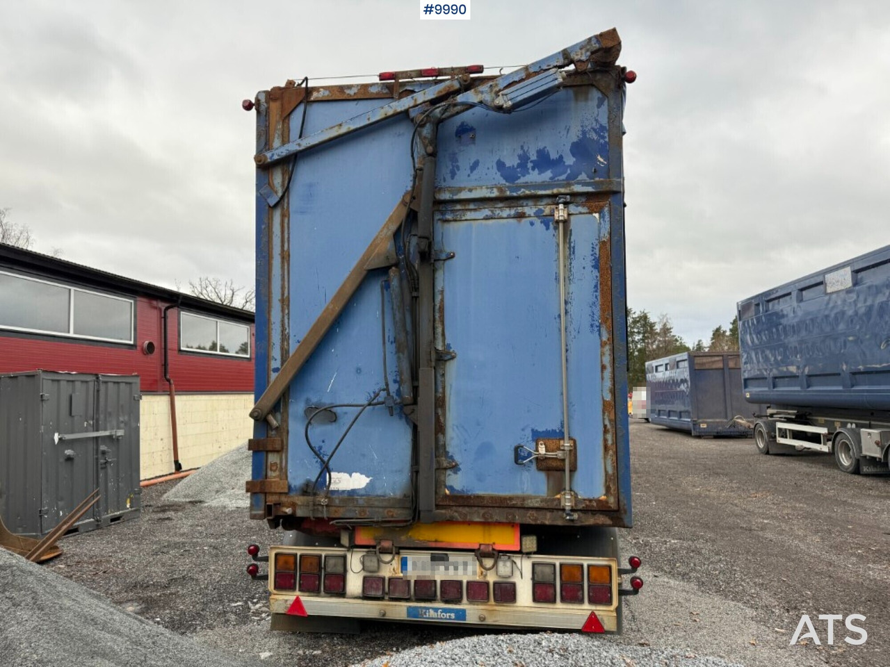 Wood chip trailer Kilafors TNRBM3CFTS-45-1 - Semi-remorque benne: photos 4 Wood chip trailer Kilafors TNRBM3CFTS-45-1 - Semi-remorque benne: photos 4