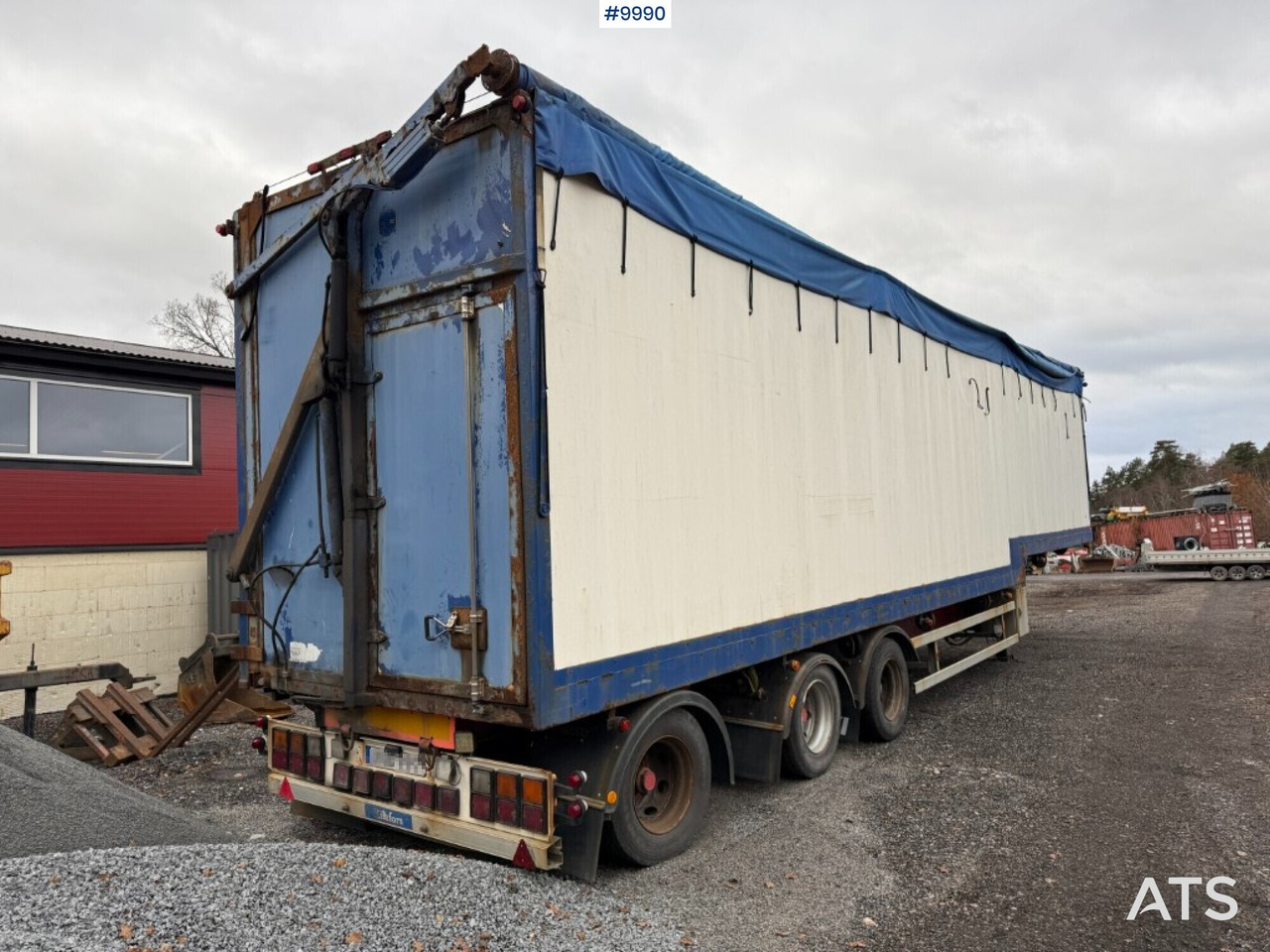 Wood chip trailer Kilafors TNRBM3CFTS-45-1 - Semi-remorque benne: photos 3 Wood chip trailer Kilafors TNRBM3CFTS-45-1 - Semi-remorque benne: photos 3