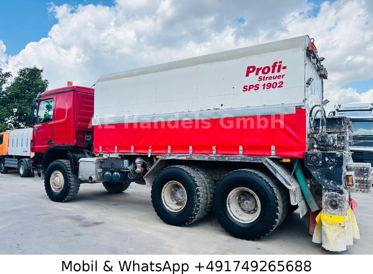 Camion Mercedes-Benz Actros MP2 3348 6x6 BB Bindemittelstreuer*Kamera: photos 8 Camion Mercedes-Benz Actros MP2 3348 6x6 BB Bindemittelstreuer*Kamera: photos 8