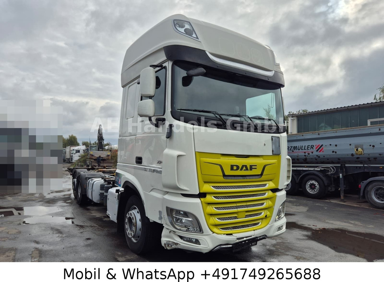 DAF XF480 SSC BDF *Retarder/Lift/ACC/2xTank/AHK/LDW - Camion porte-conteneur/ Caisse mobile: photos 1 DAF XF480 SSC BDF *Retarder/Lift/ACC/2xTank/AHK/LDW - Camion porte-conteneur/ Caisse mobile: photos 1