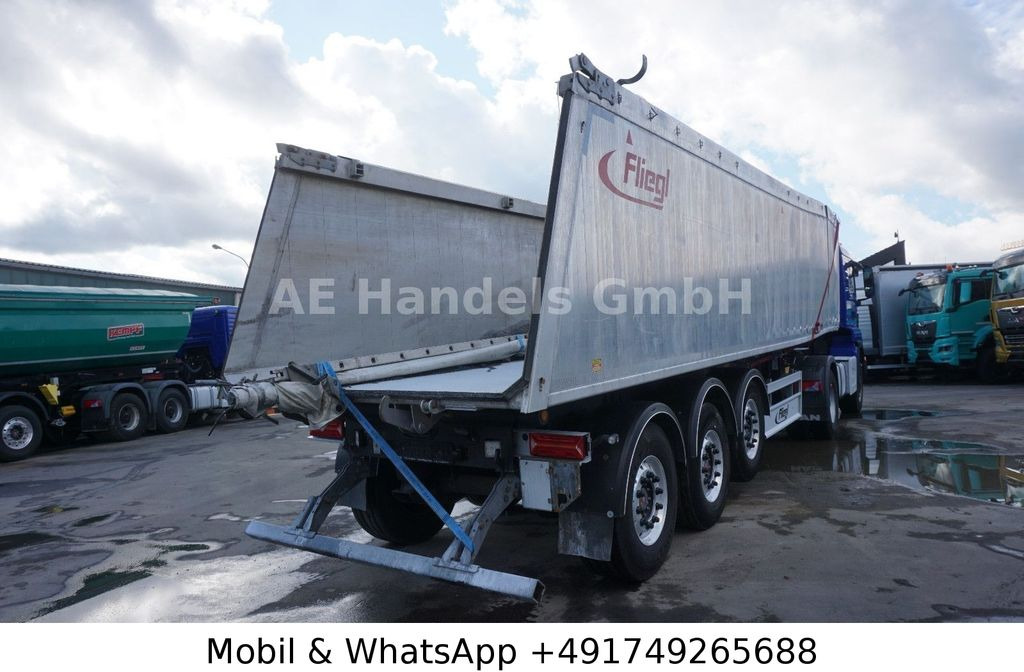 Fliegl DHKA 390 Alu *40m³/1.Liftachse/Alcoa/Podest  - Semi-remorque benne: photos 3 Fliegl DHKA 390 Alu *40m³/1.Liftachse/Alcoa/Podest  - Semi-remorque benne: photos 3