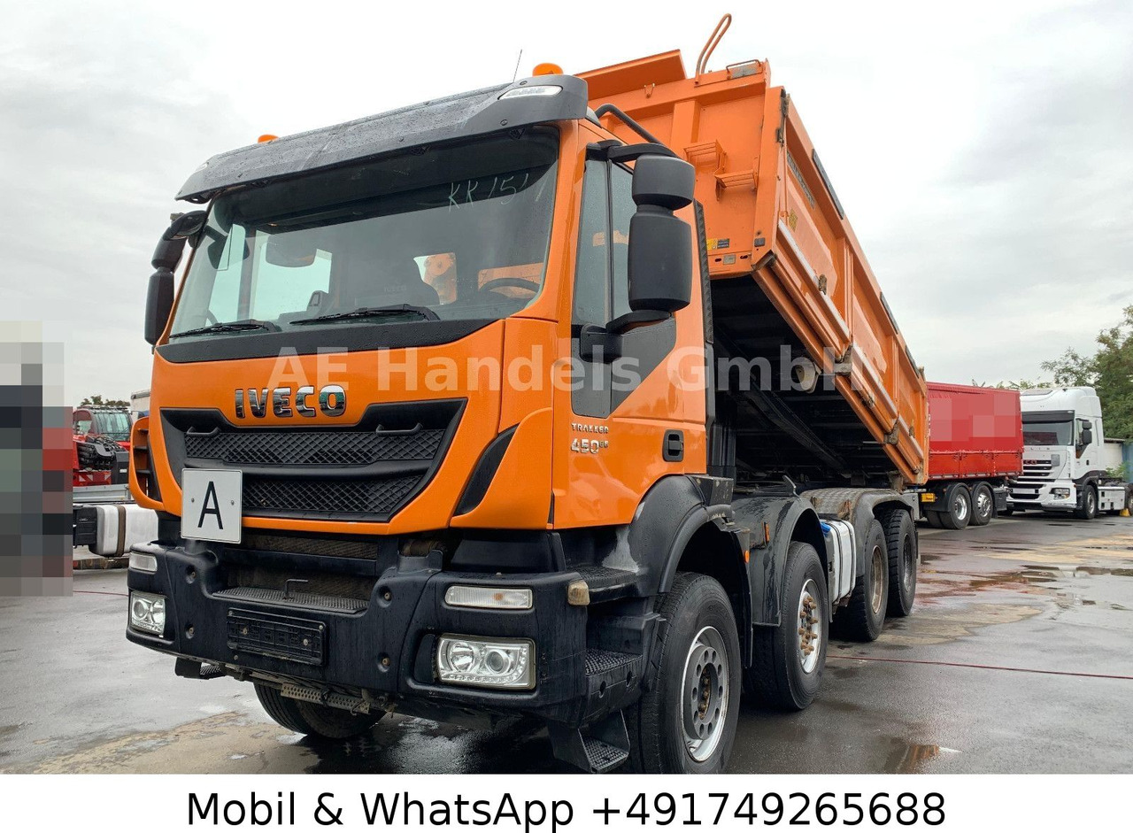 Iveco Trakker 450 E6 BB 8x4 Meiller *13m³/Bordmatik/AP - Camion benne: photos 1 Iveco Trakker 450 E6 BB 8x4 Meiller *13m³/Bordmatik/AP - Camion benne: photos 1