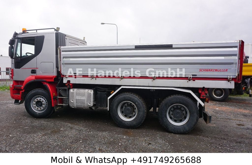 Iveco Trakker 500 BL 6x4 *Retarder/11m³/Wechselkipper - Camion porte-conteneur/ Caisse mobile: photos 3 Iveco Trakker 500 BL 6x4 *Retarder/11m³/Wechselkipper - Camion porte-conteneur/ Caisse mobile: photos 3