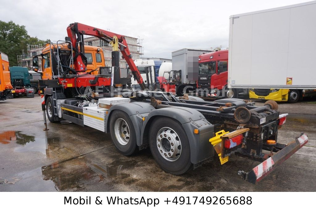 MAN TGS 26.400 BL *Hyva-20.60S/HMF-1444-22/Lenk+Lift - Camion grue: photos 5 MAN TGS 26.400 BL *Hyva-20.60S/HMF-1444-22/Lenk+Lift - Camion grue: photos 5