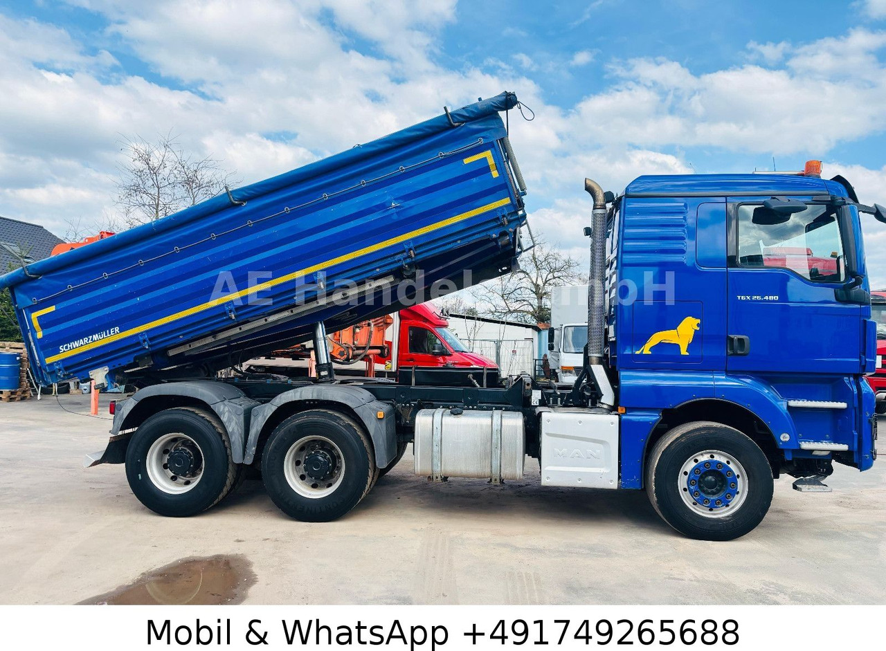 MAN TGX 26.480 XL BB 6x4 Schwarzmüller *Retarder/ACC - Camion benne: photos 5 MAN TGX 26.480 XL BB 6x4 Schwarzmüller *Retarder/ACC - Camion benne: photos 5