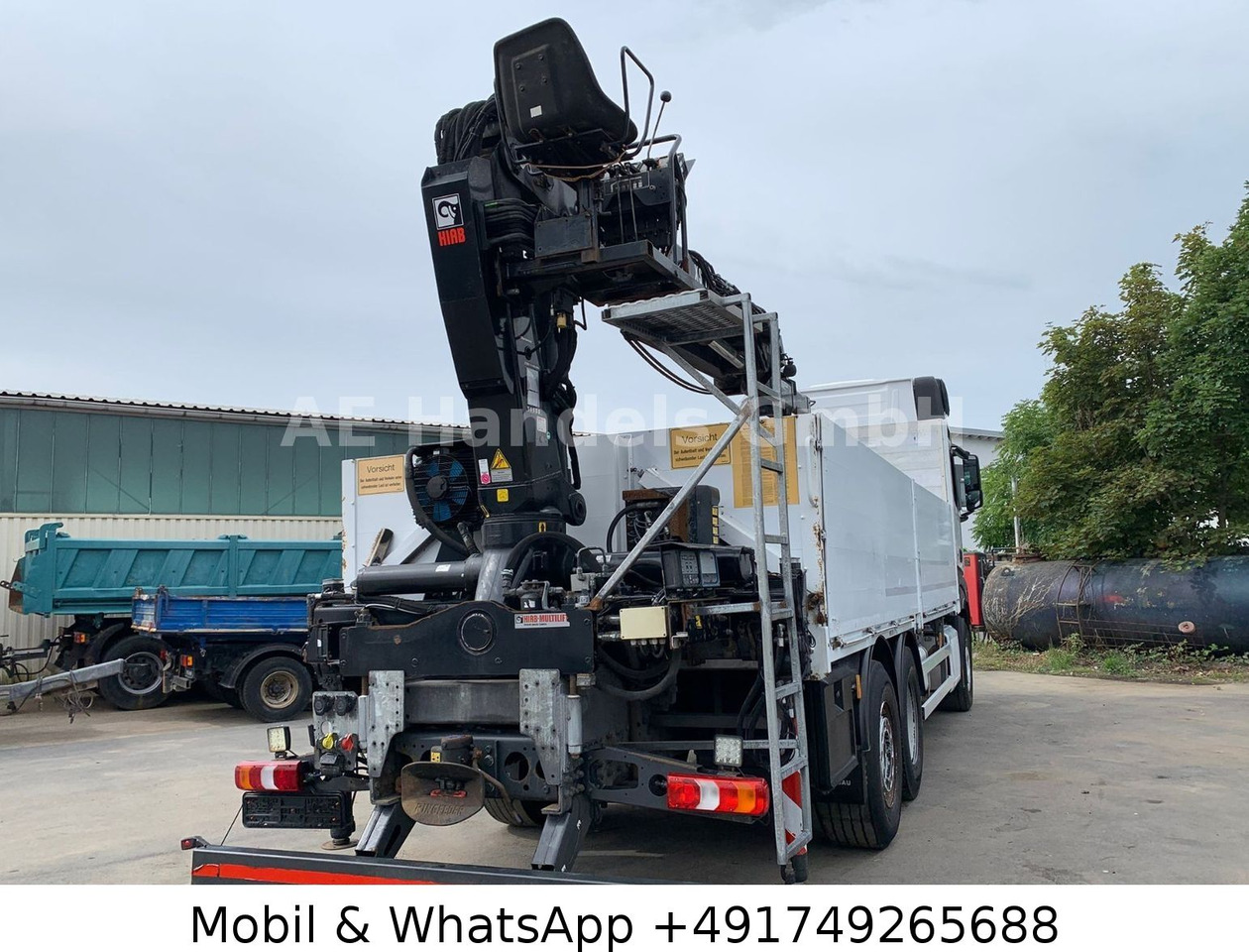 Mercedes-Benz Actros IV 2646 L LL 6x2 *Retarder/Hiab-177K-Pro - Camion plateau, Camion grue: photos 5 Mercedes-Benz Actros IV 2646 L LL 6x2 *Retarder/Hiab-177K-Pro - Camion plateau, Camion grue: photos 5