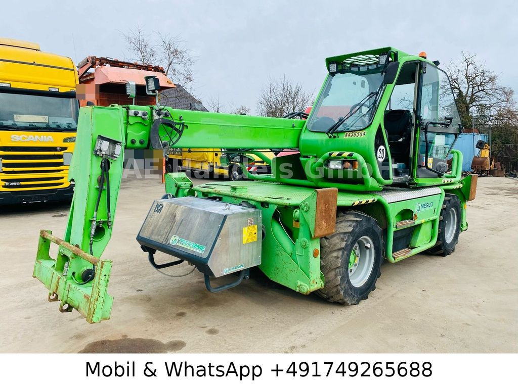 Merlo Roto 38.16*5400Std/Hydr.Seilwinde/Schaufel/Gabel - Chariot à mât rétractable: photos 2 Merlo Roto 38.16*5400Std/Hydr.Seilwinde/Schaufel/Gabel - Chariot à mât rétractable: photos 2
