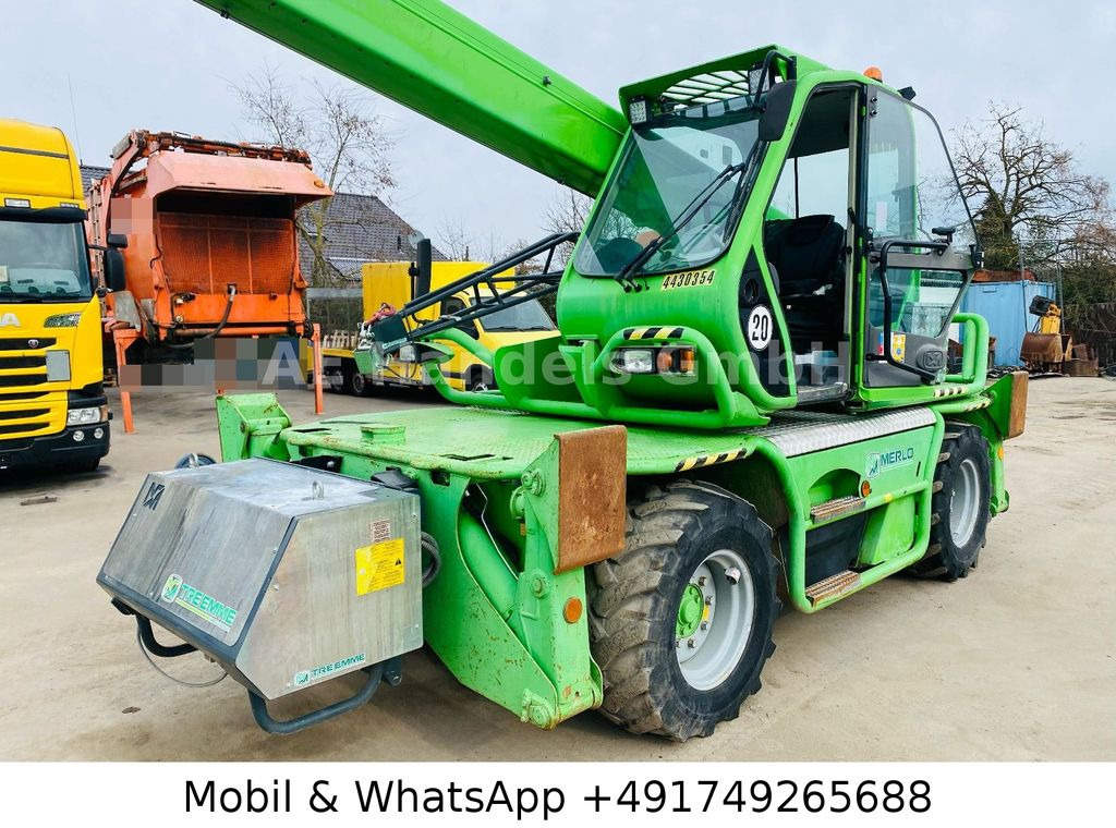 Merlo Roto 38.16*5400Std/Hydr.Seilwinde/Schaufel/Gabel - Chariot à mât rétractable: photos 3 Merlo Roto 38.16*5400Std/Hydr.Seilwinde/Schaufel/Gabel - Chariot à mât rétractable: photos 3