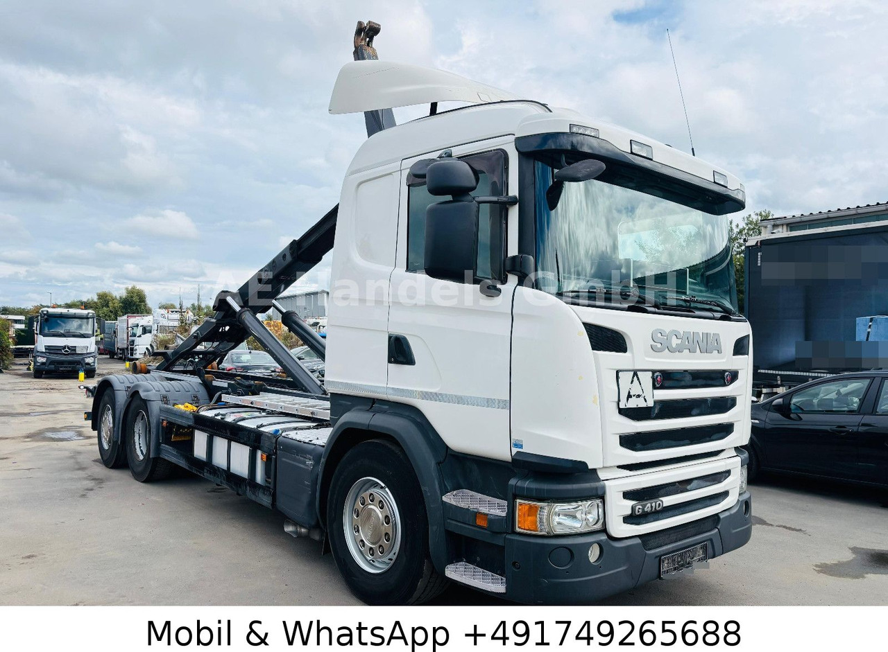 Scania G410 BL 6x2 *Retarder/MEILLER-RK.20.67/Lenk+Lift - Camion ampliroll: photos 1 Scania G410 BL 6x2 *Retarder/MEILLER-RK.20.67/Lenk+Lift - Camion ampliroll: photos 1