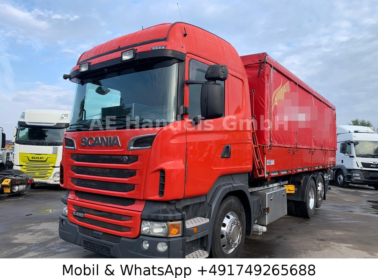 Scania R440 BL 6x2 *Retarder/Gebläse/Lenk+Lift - Camion benne: photos 3 Scania R440 BL 6x2 *Retarder/Gebläse/Lenk+Lift - Camion benne: photos 3
