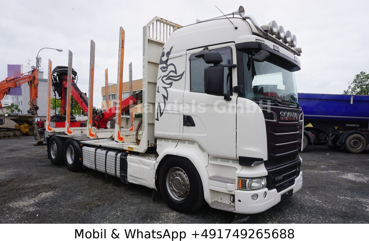 Scania R580 V8 Highline Palfinger-M120L97 *Retarder/ACC - Camion grue: photos 2 Scania R580 V8 Highline Palfinger-M120L97 *Retarder/ACC - Camion grue: photos 2