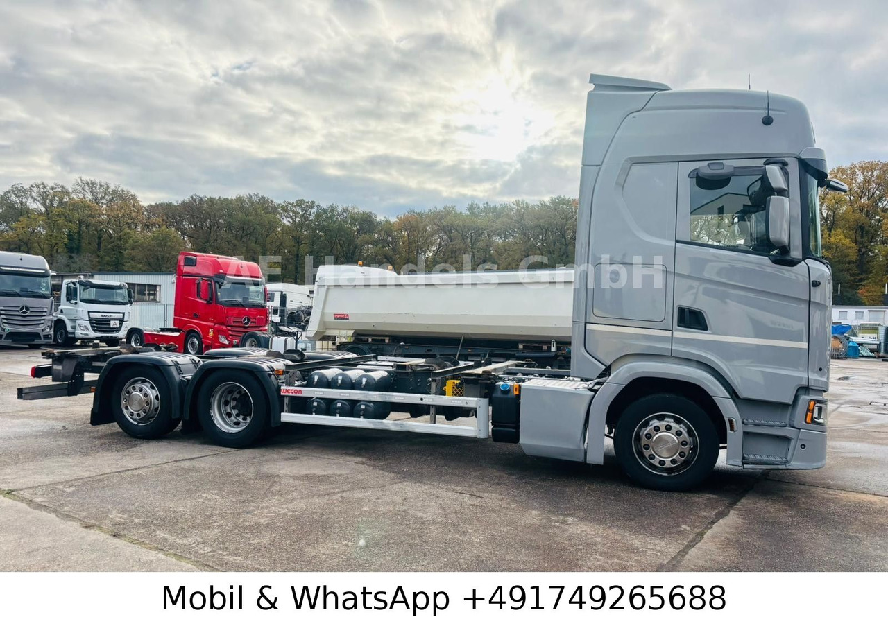 Scania S450 HighLine BDF *Retarder/Lenk+Lift/Multi/LBW - Camion porte-conteneur/ Caisse mobile: photos 2 Scania S450 HighLine BDF *Retarder/Lenk+Lift/Multi/LBW - Camion porte-conteneur/ Caisse mobile: photos 2
