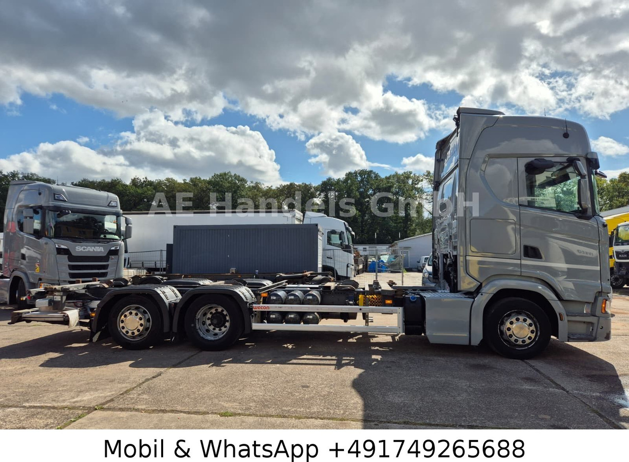 Scania S450 HighLine BDF *Retarder/Lenk+Lift/Multi/LBW - Camion porte-conteneur/ Caisse mobile: photos 2 Scania S450 HighLine BDF *Retarder/Lenk+Lift/Multi/LBW - Camion porte-conteneur/ Caisse mobile: photos 2