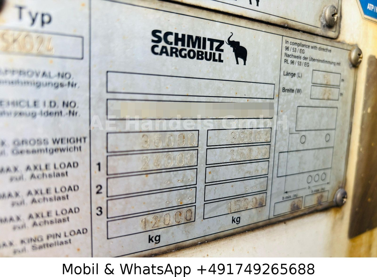Semi-remorque fourgon Schmitz Cargobull SKO 24/13.4 FP60 Cool *ThermoKing-SLX400/+-30°: photos 14