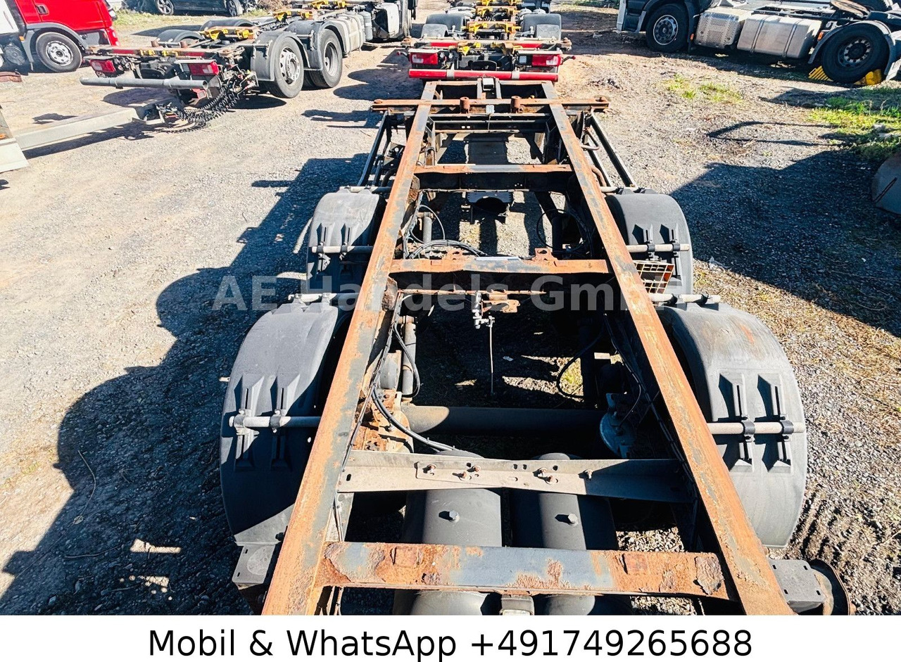 Remorque châssis Schmitz Cargobull ZWF 18/L Tandem BDF Tiefgekoppelt*Scheibenbremse: photos 10 Remorque châssis Schmitz Cargobull ZWF 18/L Tandem BDF Tiefgekoppelt*Scheibenbremse: photos 10