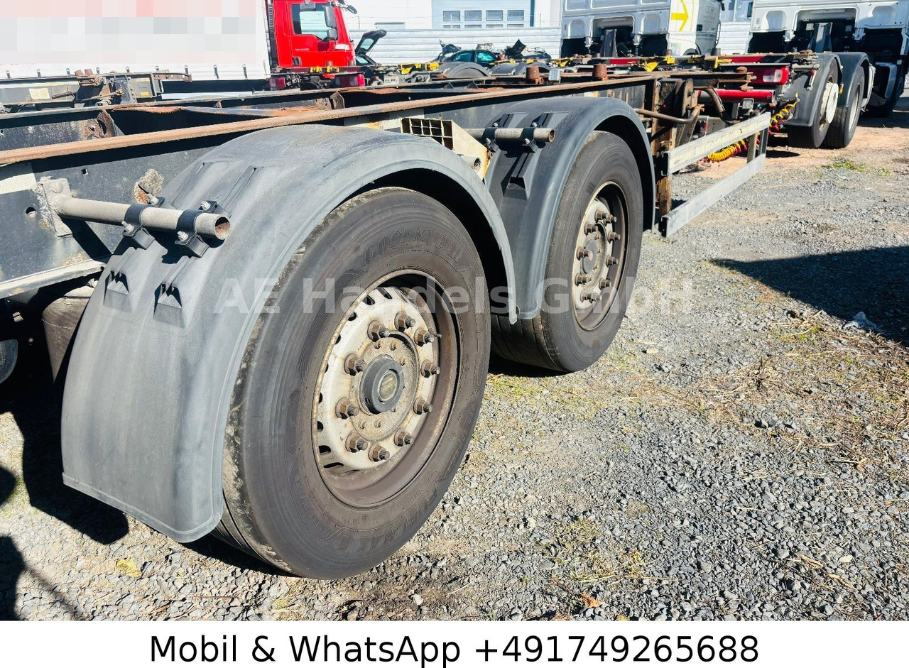 Remorque châssis Schmitz Cargobull ZWF 18/L Tandem BDF Tiefgekoppelt*Scheibenbremse: photos 14 Remorque châssis Schmitz Cargobull ZWF 18/L Tandem BDF Tiefgekoppelt*Scheibenbremse: photos 14