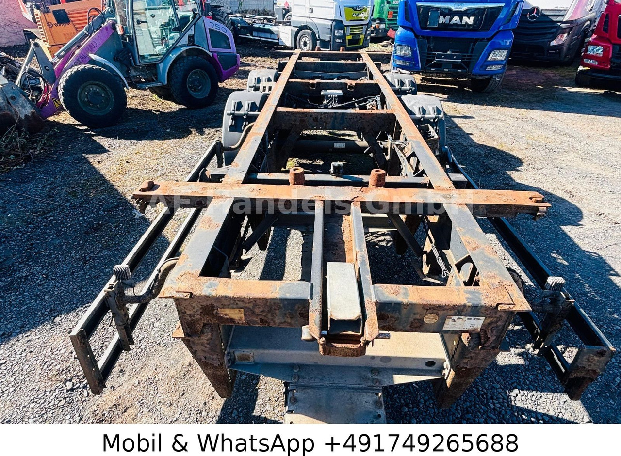 Remorque châssis Schmitz Cargobull ZWF 18/L Tandem BDF Tiefgekoppelt*Scheibenbremse: photos 9 Remorque châssis Schmitz Cargobull ZWF 18/L Tandem BDF Tiefgekoppelt*Scheibenbremse: photos 9