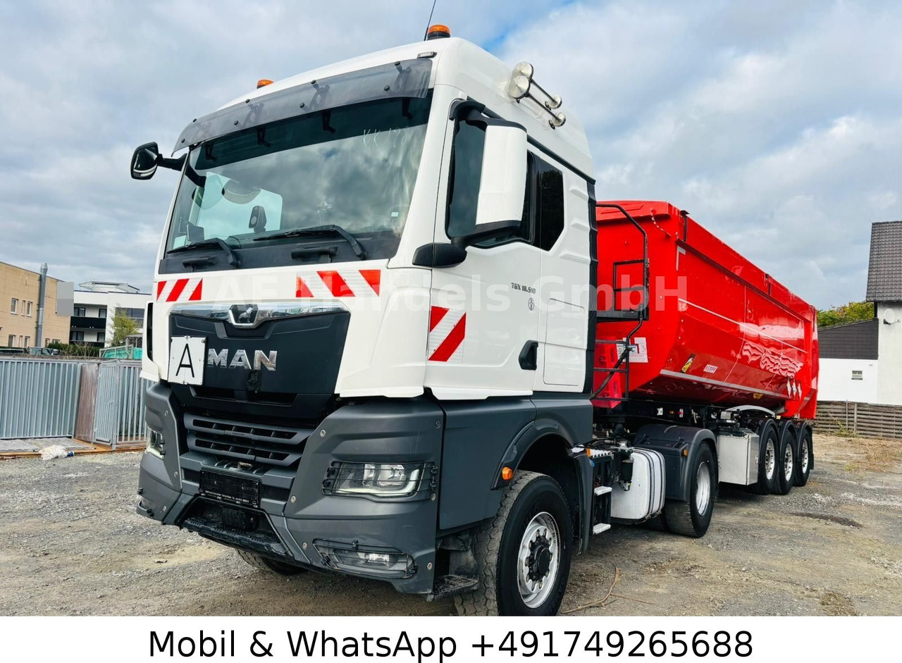 MAN TGX 18.510 GX BL 4x4 HydroDrive *Pritader/AP/ACC - Tracteur routier: photos 1 MAN TGX 18.510 GX BL 4x4 HydroDrive *Pritader/AP/ACC - Tracteur routier: photos 1